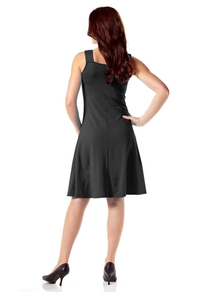Vivien Caron Damen Kleid, schwarz
