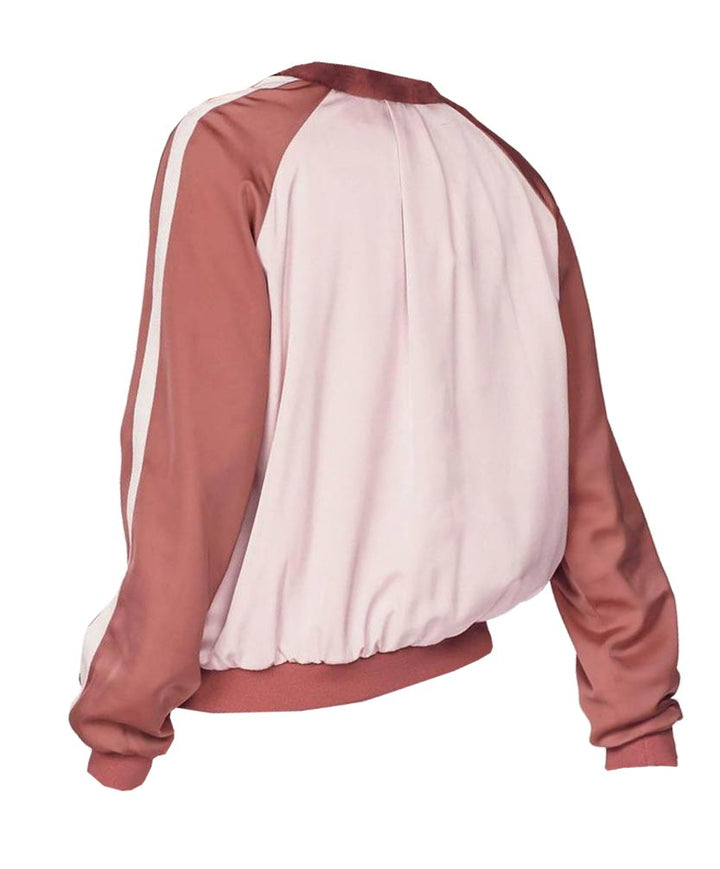 Garcia Damen Marken-Blouson, rosé-terracotta