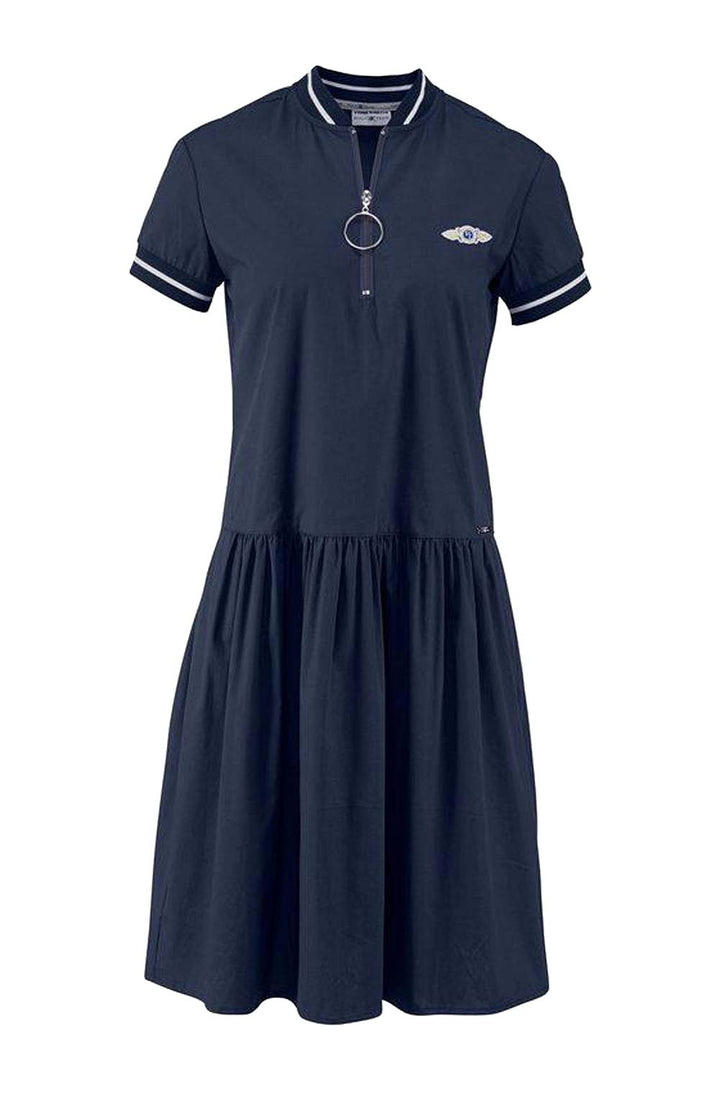 Tom Tailor Damen Marken-Kleid, marine