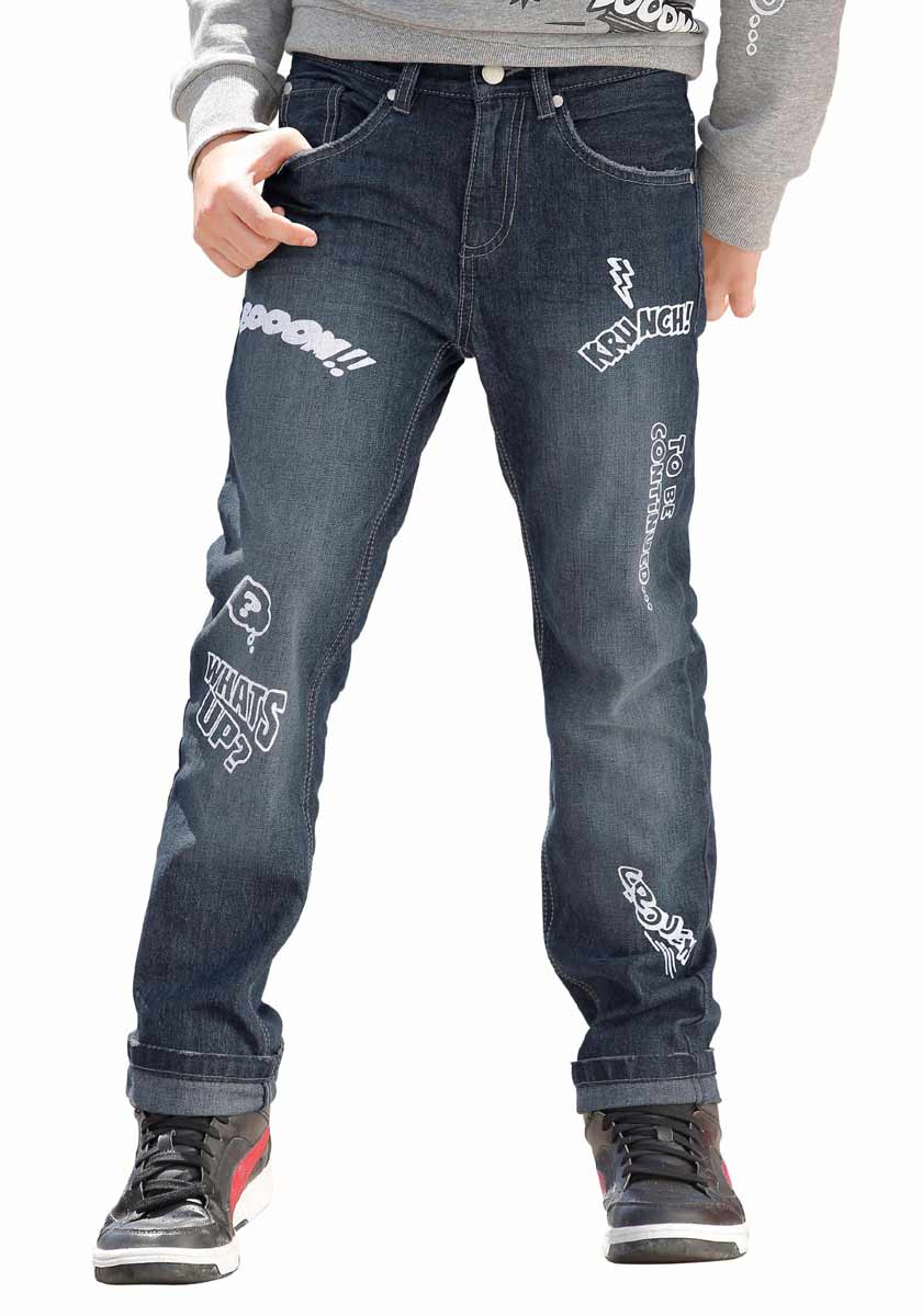 Buffalo Marken-Kinder-Jeans, blau