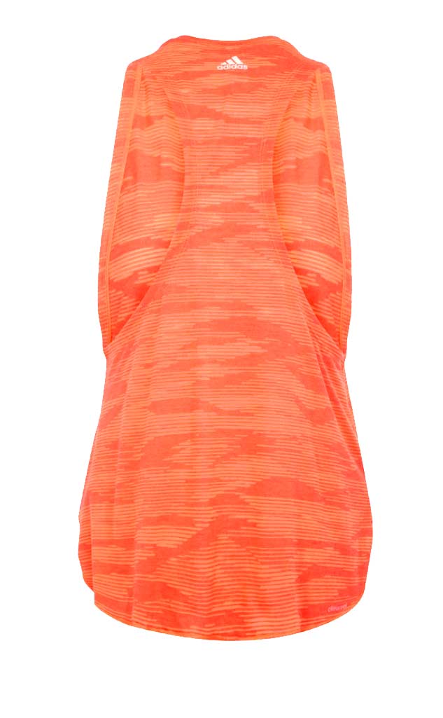 Adidas Damen Marken-Tanktop, orange