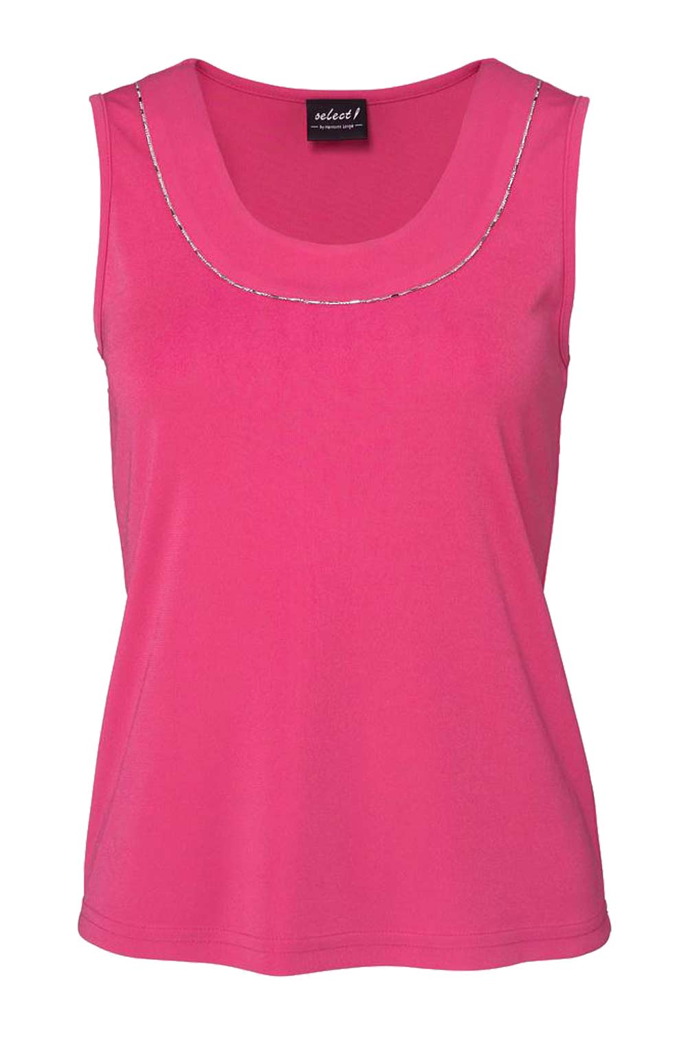 Select By Hermann Lange Damen Designer-Top, himbeere