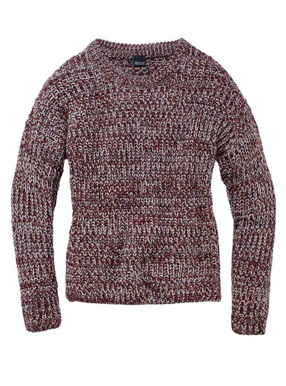 Arizona Marken-Kinder-Pullover, bordeaux-meliert