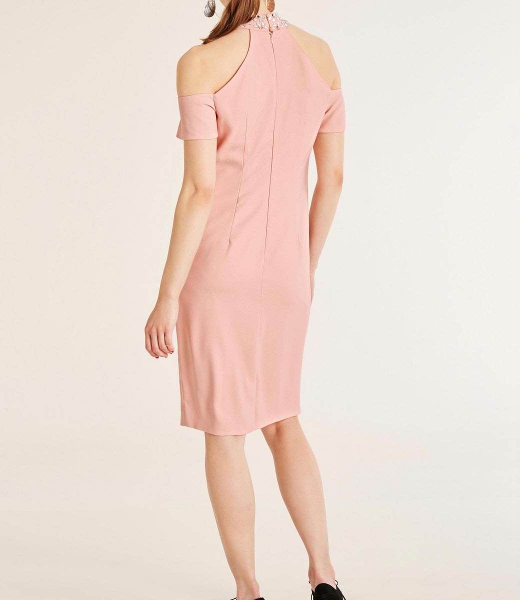 Ashley Brooke Damen Designer-Cocktailkleid, rosa