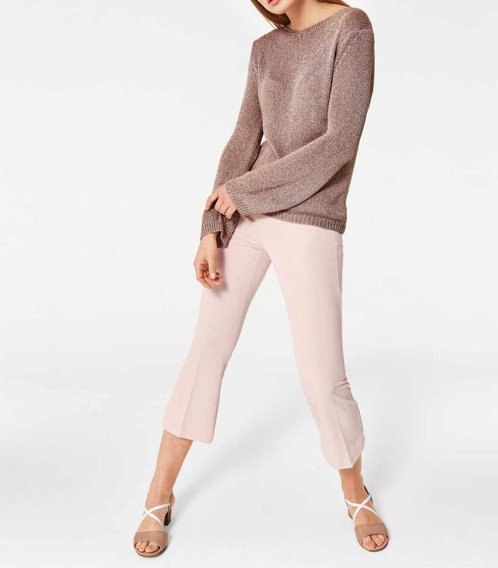 Rick Cardona Damen Designer-Pullover, rosenholz