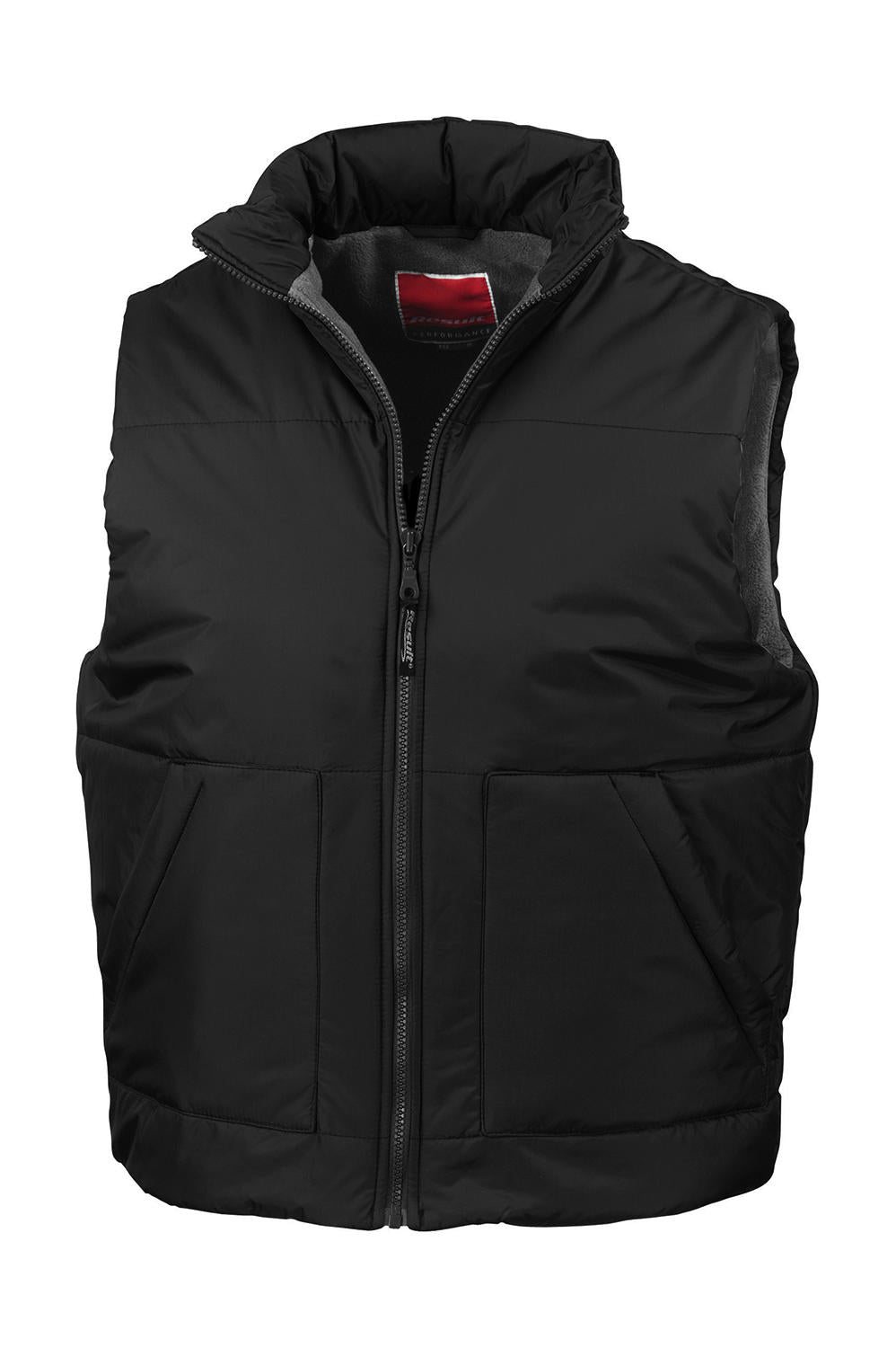 Result Herren Bodywarmer Weste mit Fleece-Futter