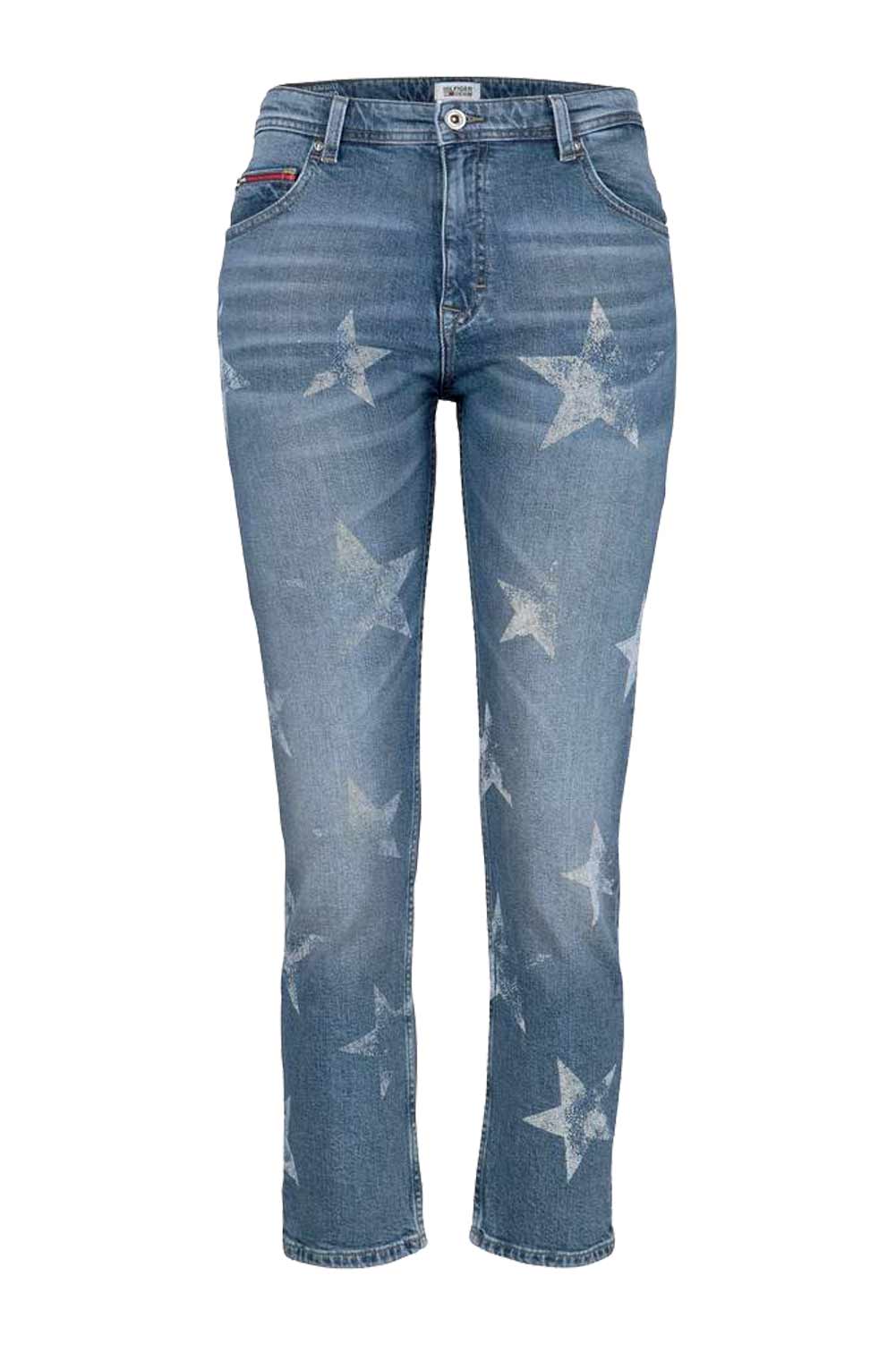 Tommy Hilfiger Denim Damen Marken-Jeans "LANA", blau-used