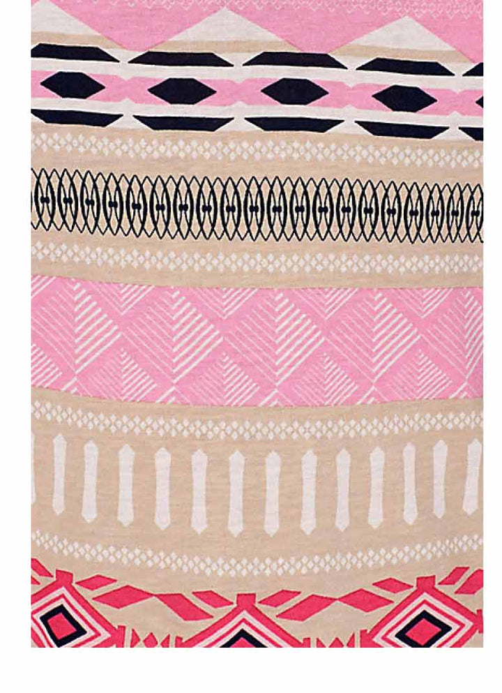 Ajc Damen Top-2er-Set, bunt-weiß
