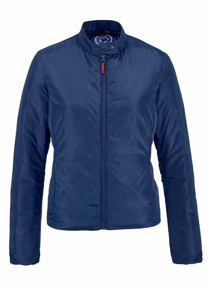 AJC Damen Wattierte Kurzjacke, blau