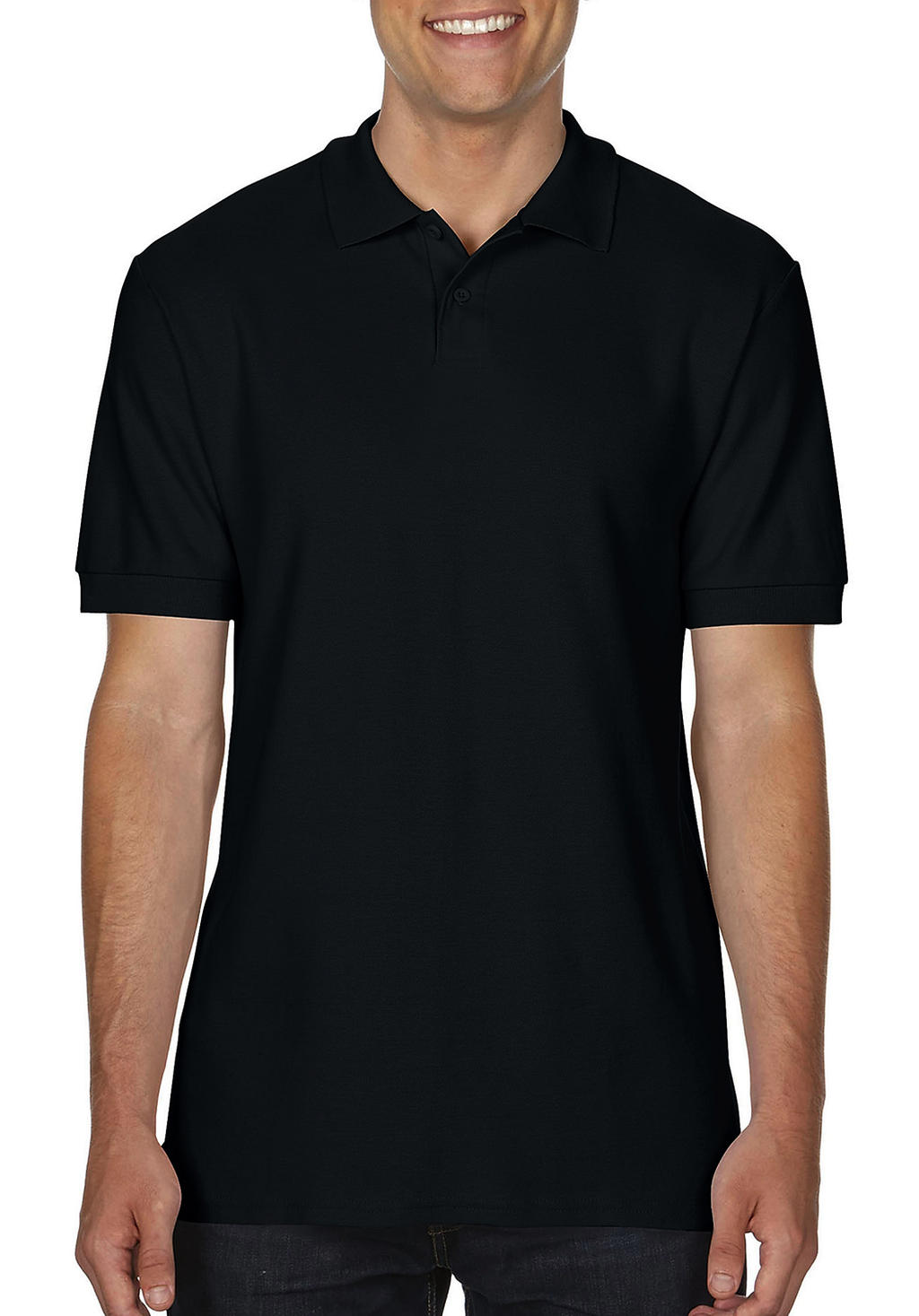 Gildan Herren Polo Shirt T-Shirt Kurzarm Piqué Basic Baumwolle Hemd