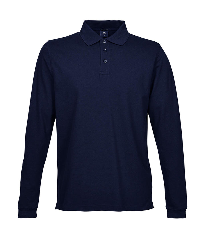 Tee Jays Herren T-Shirt Polohemd langarm Poloshirt Polo Shirt