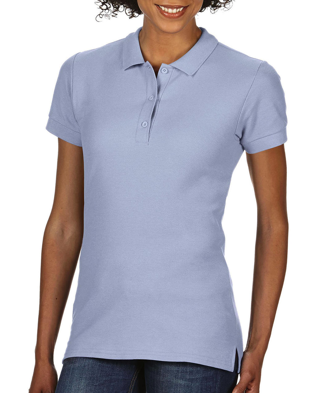Gildan Premium Cotton Ladies Damen Double Piqué Polo Shirt