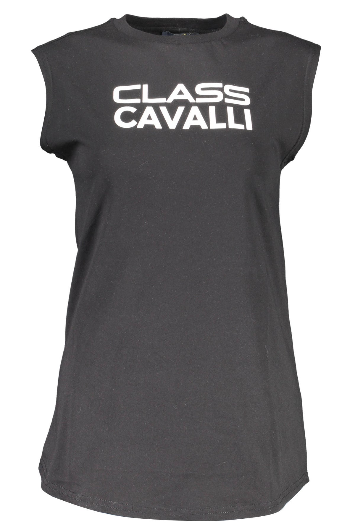 CAVALLI CLASS Damen Top T-Shirts Shirt Oberteil mit Rundhalsausschnitt, ärmellos