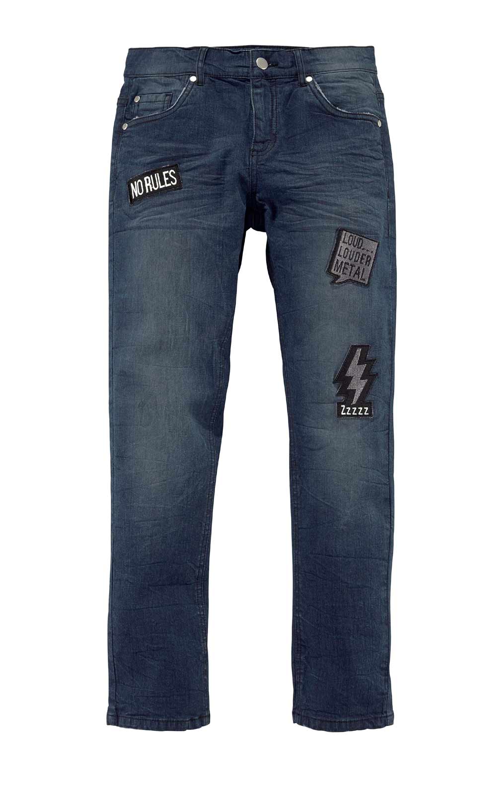 Buffalo Marken-Kinder-Jeans, dunkelblau