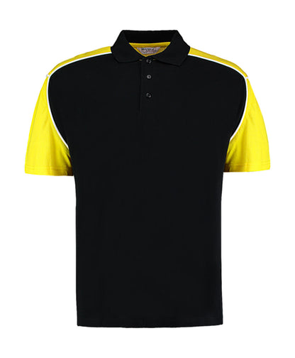 Kustom Kit Formula Racing® Monaco Herren Sport Fitness Training Polo Shirt