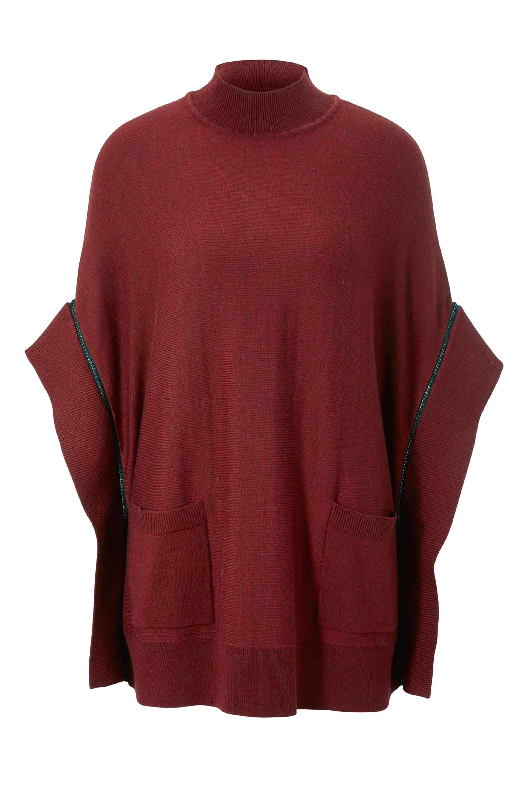 HEINE Damen Oversized-Pullover, karminrot