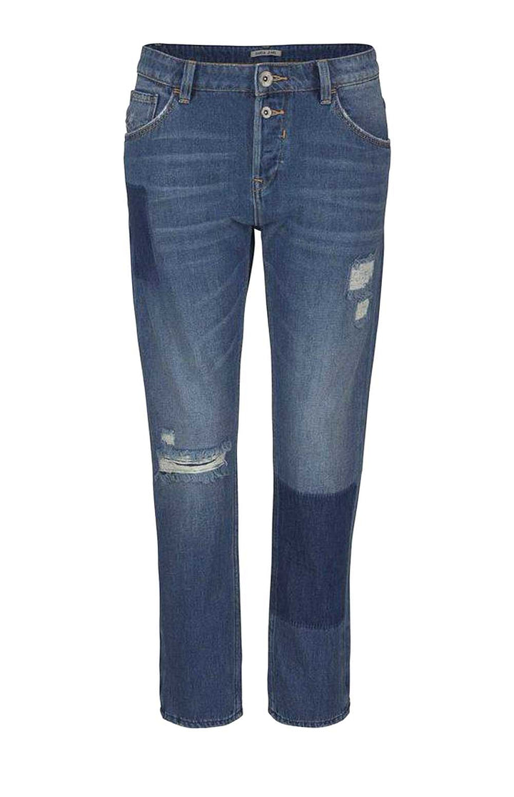 Garcia Damen Damen-Boyfriend-Jeans, blau-used, 32 inch
