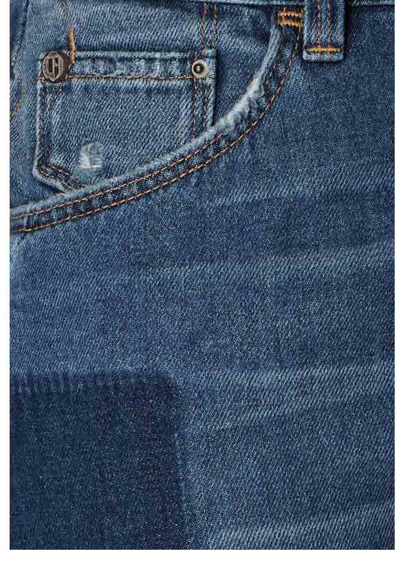 Garcia Damen Damen-Boyfriend-Jeans, blau-used, 32 inch