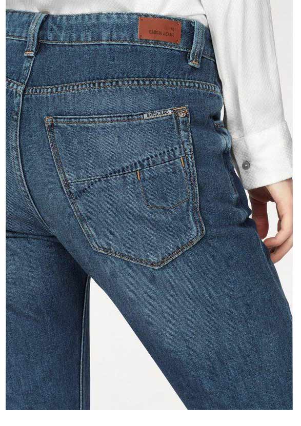 Garcia Damen Damen-Boyfriend-Jeans, blau-used, 32 inch