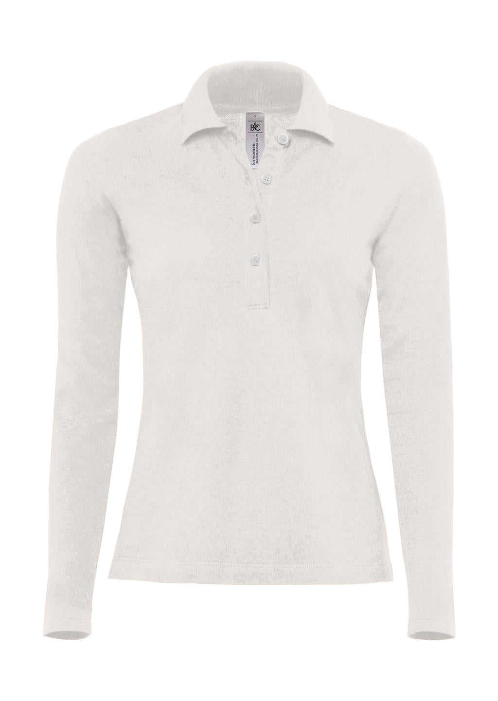 B&C Damen Polo Shirt T Shirt Kragen Poloshirt T-Shirt langarm