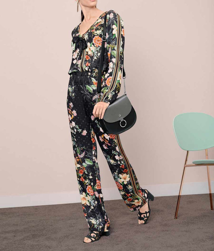 Rick Cardona Damen Designer-Overall, schwarz-bunt