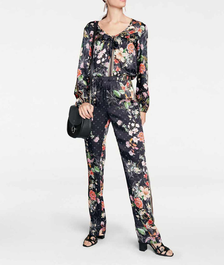 Rick Cardona Damen Designer-Overall, schwarz-bunt