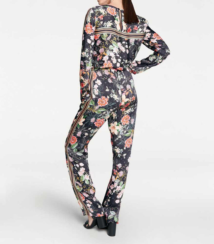 Rick Cardona Damen Designer-Overall, schwarz-bunt