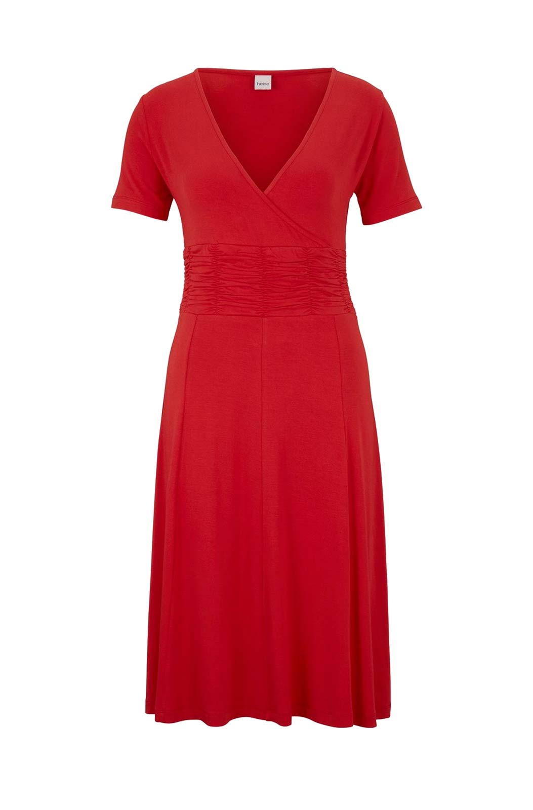 HEINE Damen Jerseykleid, rot