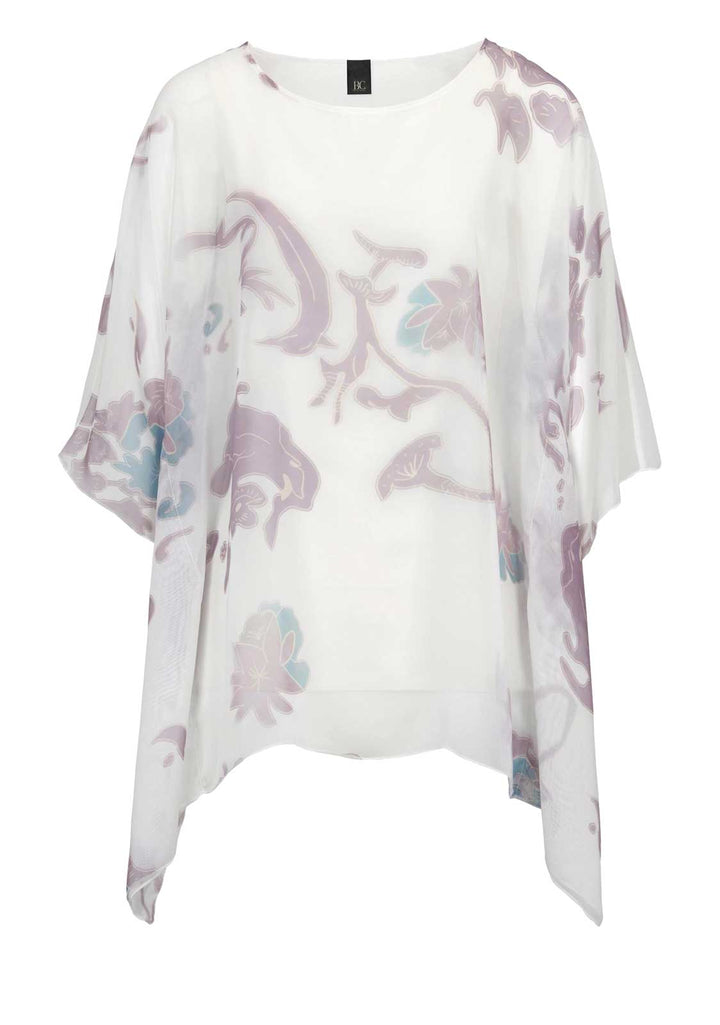 Heine Damen Blusenshirt, ecru-pastell