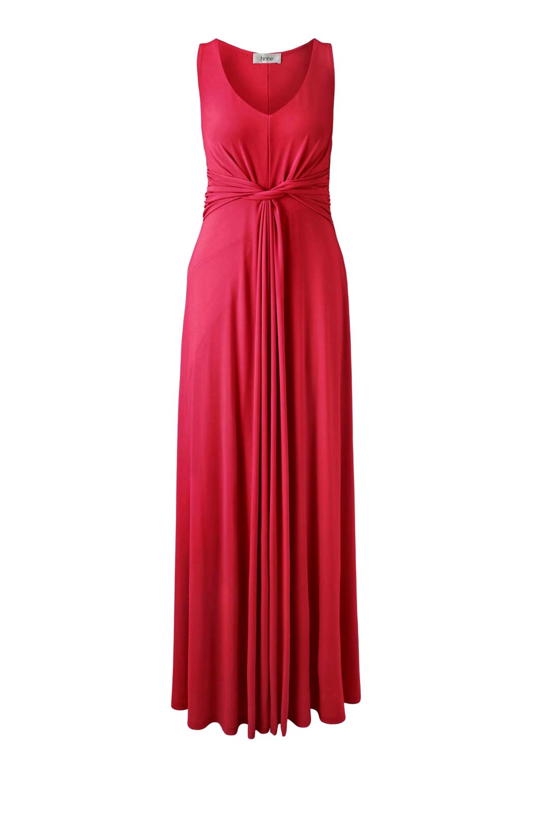 HEINE Damen Maxikleid, rot