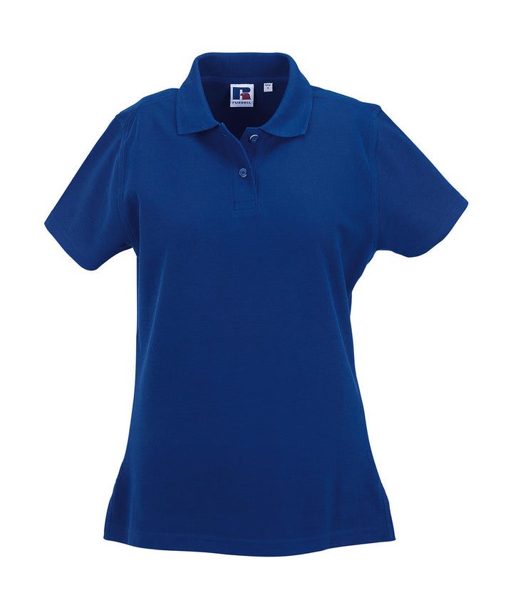 Russel Damen Polo Shirt Kragen Basic Poloshirt T-Shirt T Shirt