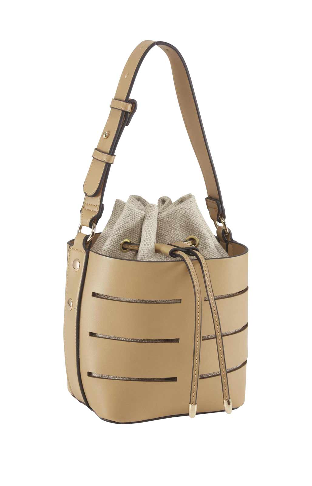HEINE Damen Beuteltasche, beige