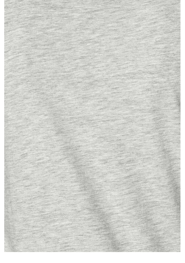 Tamaris Damen Marken-Jerseyshirt, grau-melange