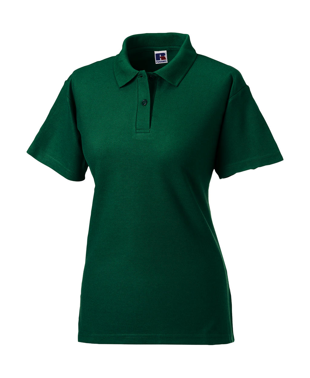Russel Damen Polo Shirt Basic T-Shirt T Shirt Poloshirt kurzarm Kragen