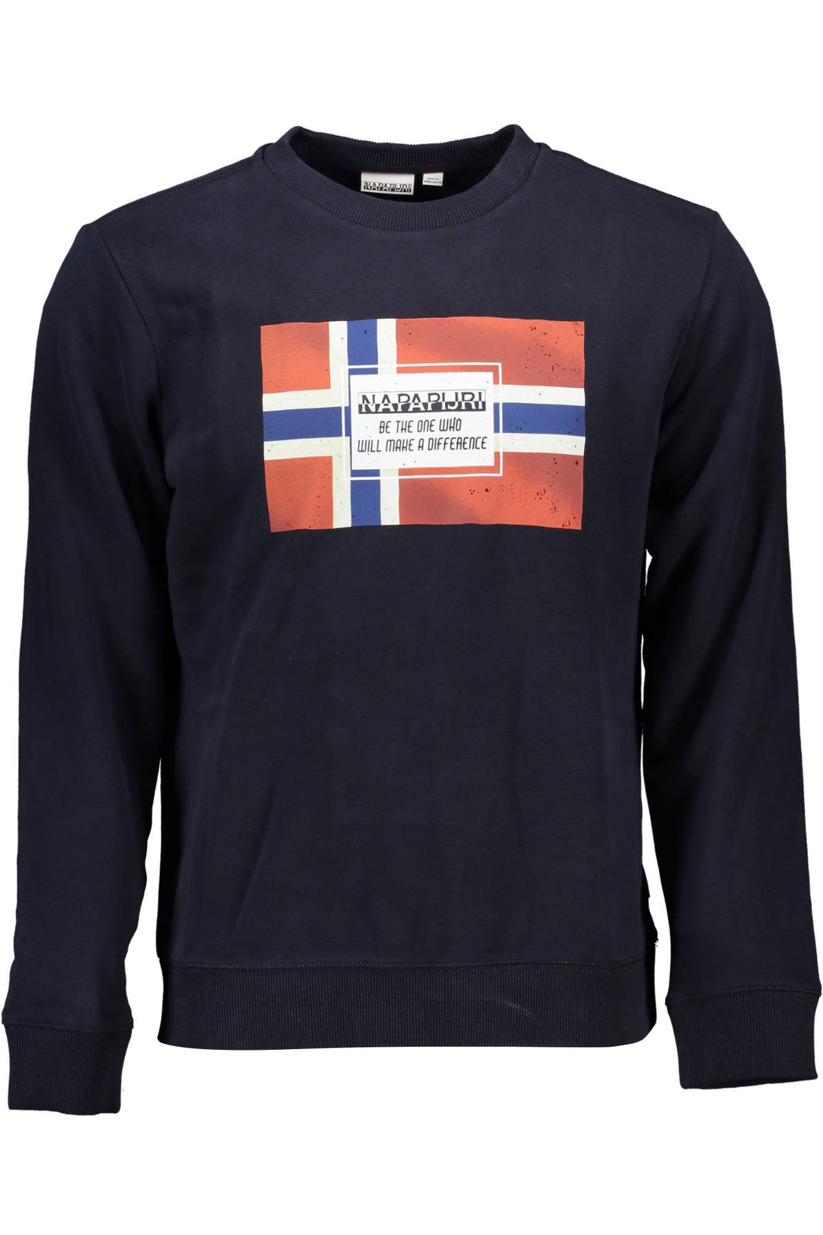 NAPAPIJRI Herren Sweatshirt Rundhalspullover mit Logoprint