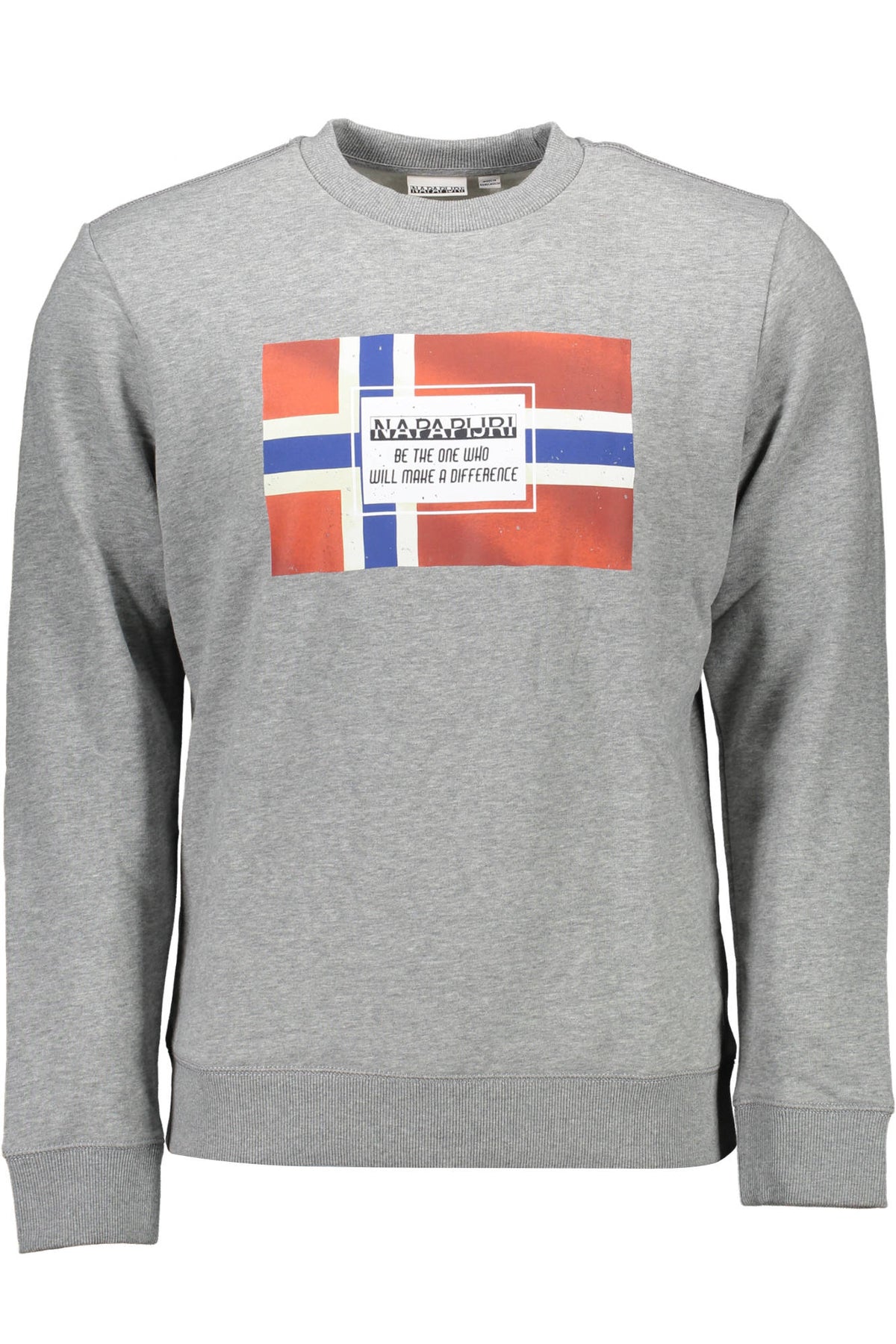 NAPAPIJRI Herren Sweatshirt Rundhalspullover mit Logoprint