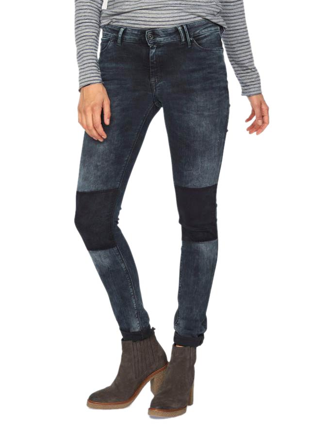Marc O´Polo Damen Marken-Jeanshose, dunkelblau