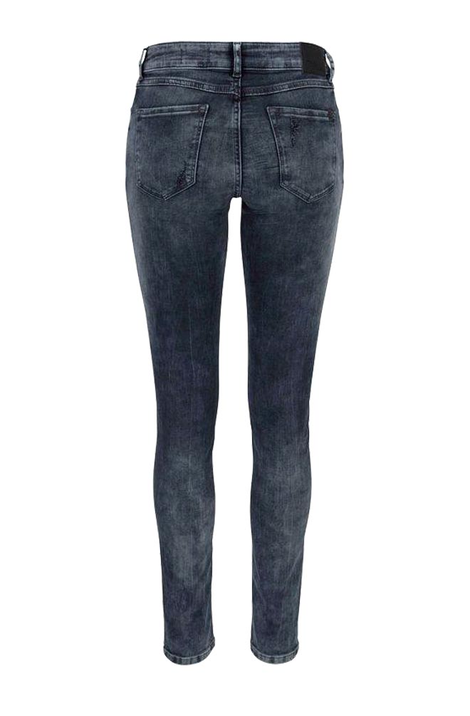 Marc O´Polo Damen Marken-Jeanshose, dunkelblau