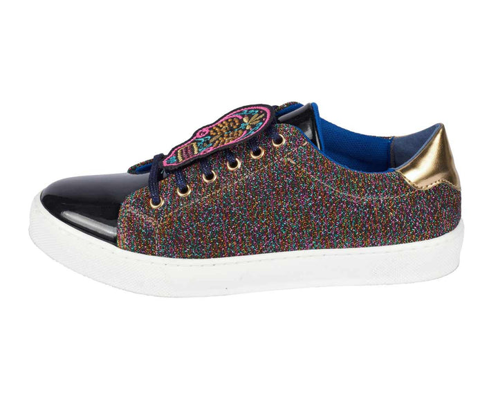 Heine Damen Sneaker, bunt-metallic
