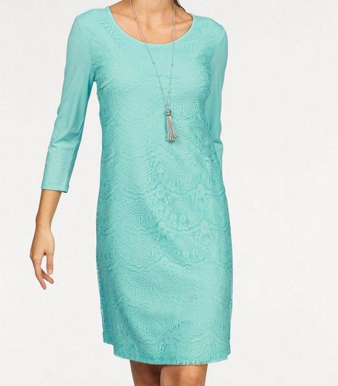 Boysens Damen Spitzenkleid, mint
