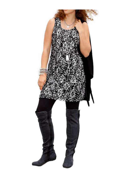 Joe Browns Damen Marken-Kleid mit Pailletten, schwarz-silber