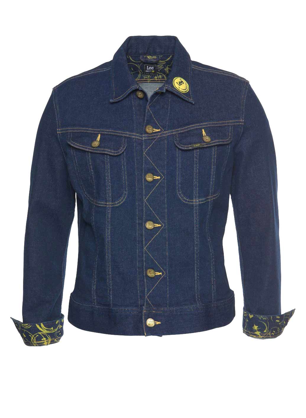 LEE Marken-Herren-Jeansjacke, dunkelblau