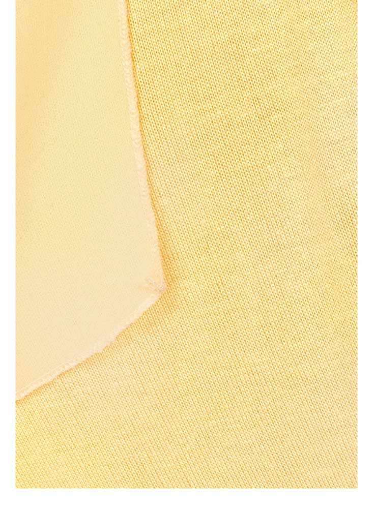 Laura Scott Damen Cardigan mit Chiffon, gelb