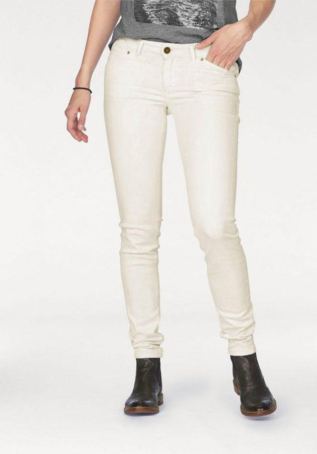 Marc O´polo Damen Marken-Jeans, ecru, 32 inch
