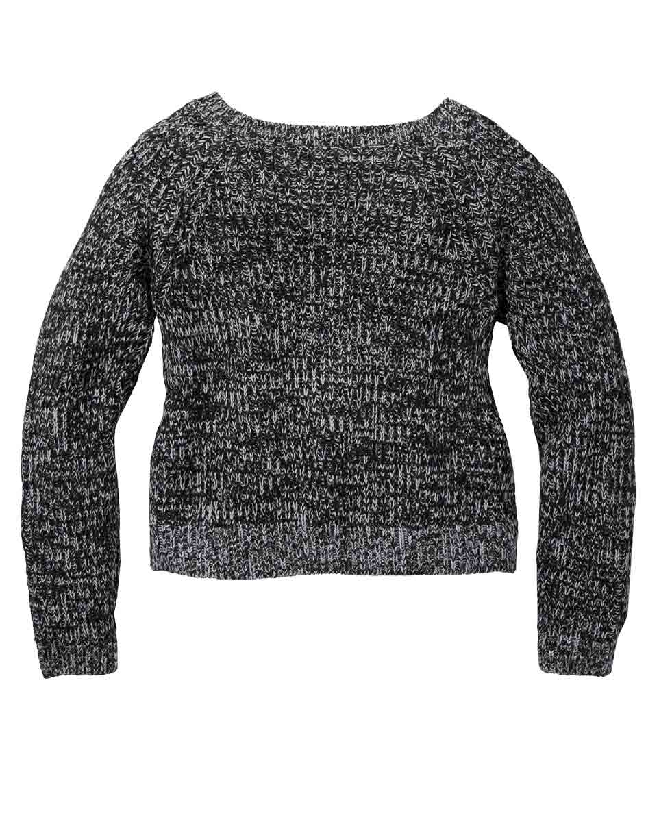 Arizona Marken-Kinder-Pullover, schwarz-stein