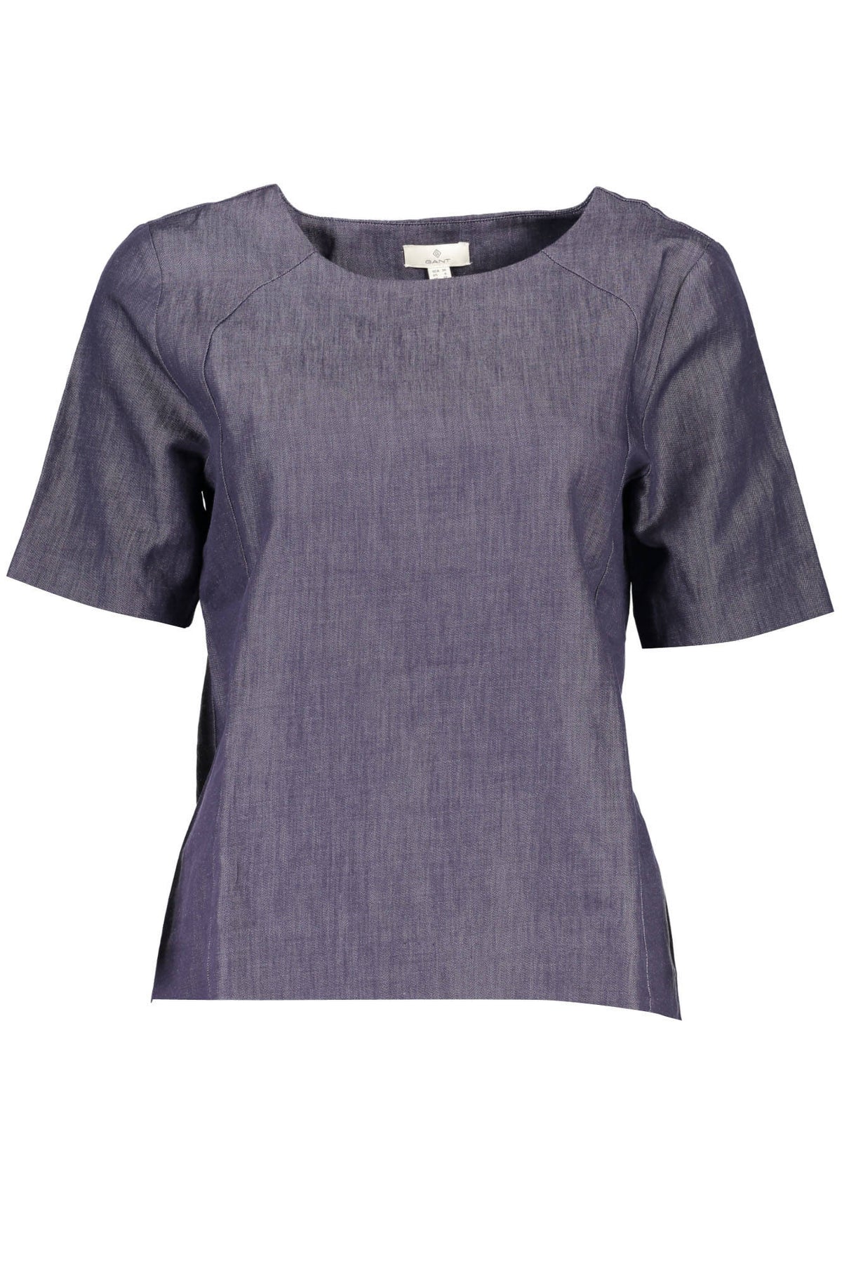Gant Damen T-Shirt Sweatshirt mit Rundhalsausschnitt, kurzarm