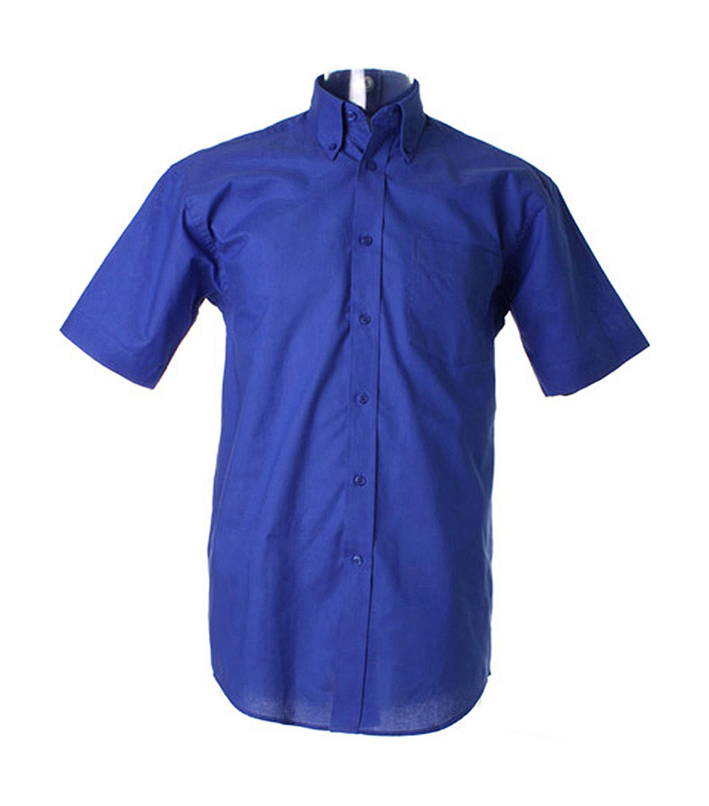Kustom Kit Workwear Herren Oxford Kurzarm Hemd, Shirt