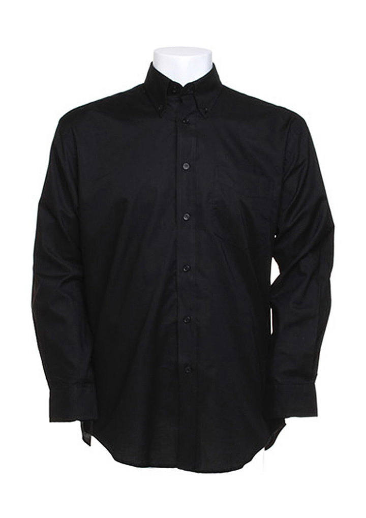 Kustom Kit Workwear Oxford Herren Langarm Hemd, Shirt
