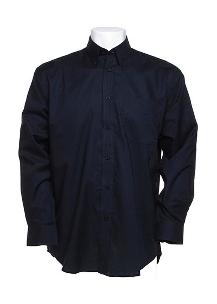 Kustom Kit Workwear Oxford Herren Langarm Hemd, Shirt