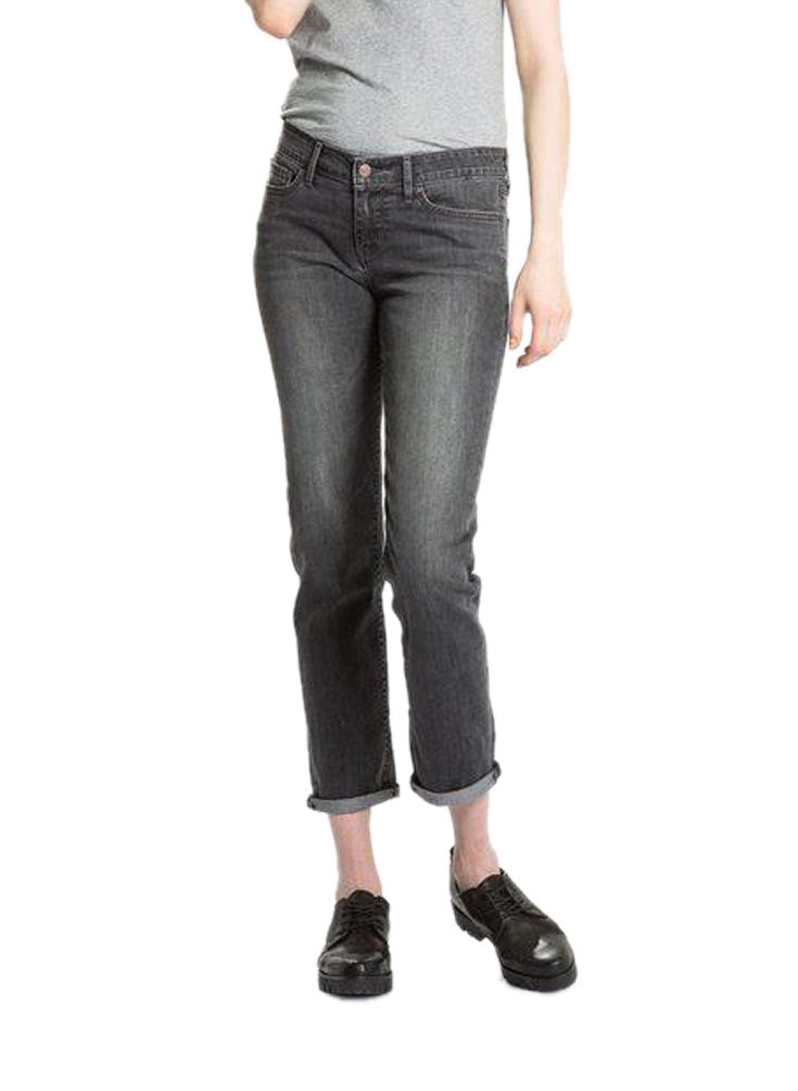 Levi´s Damen Marken-Damen-Jeans, grau-used, 34 inch